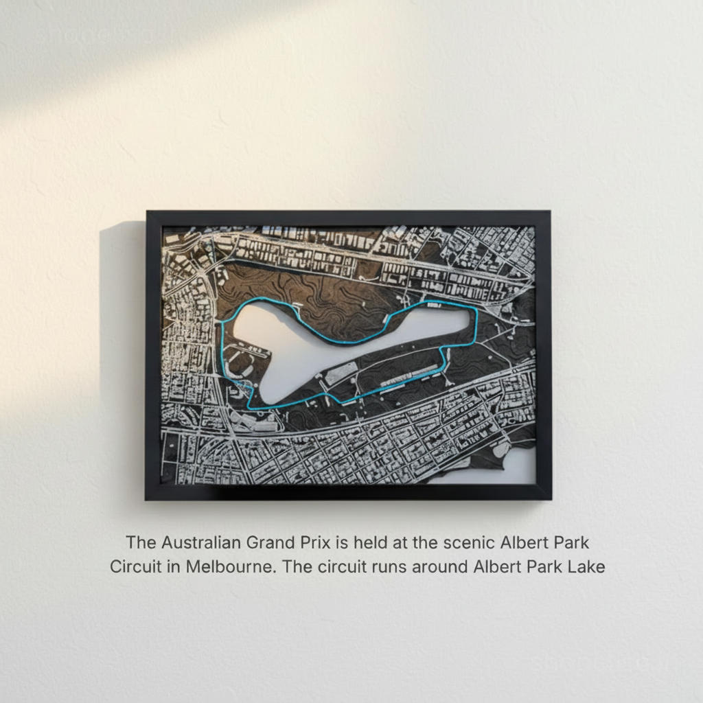 Eliso Australian Grand Prix Circuit Miniature