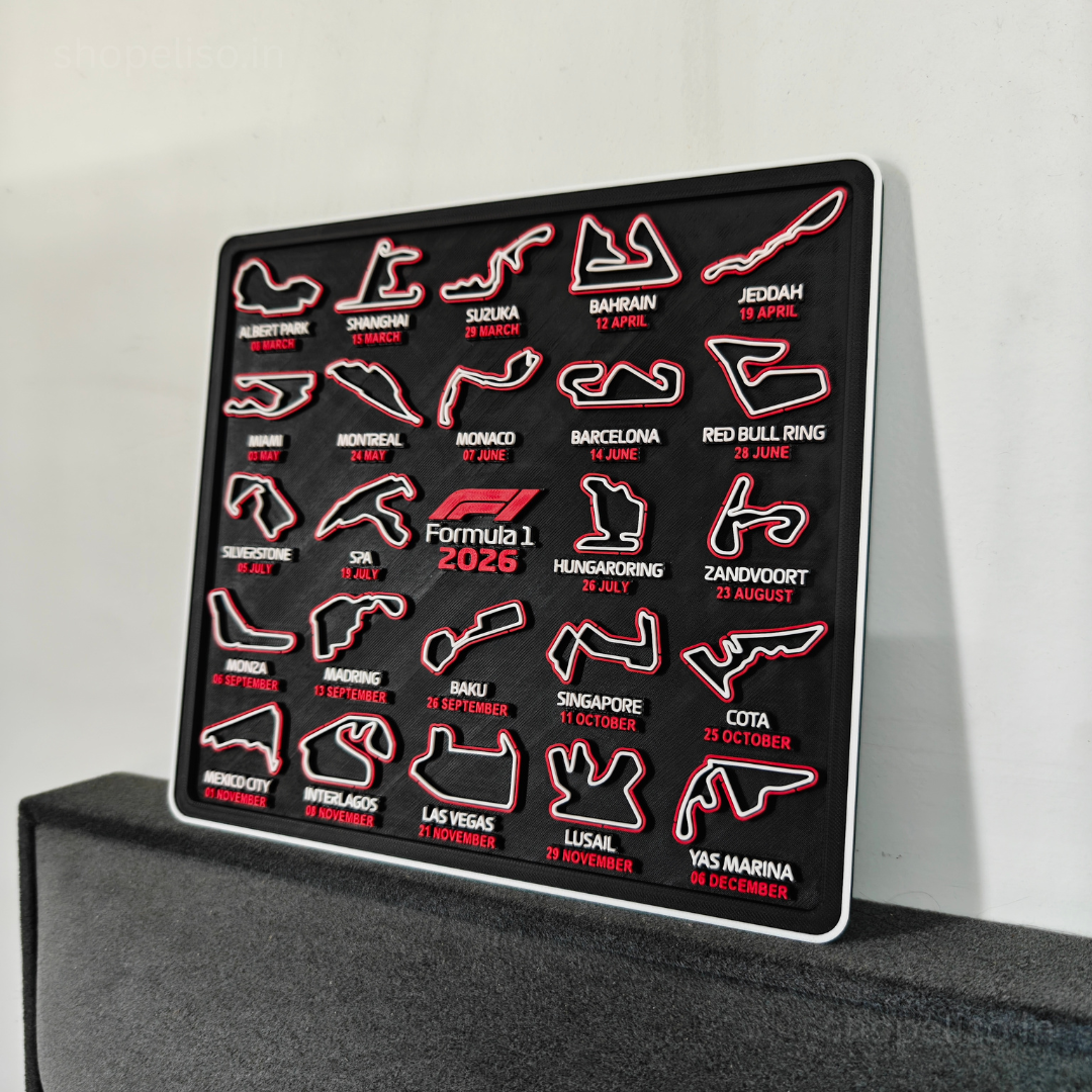 Eliso Racing Circuit Calendar Display 2026 Season