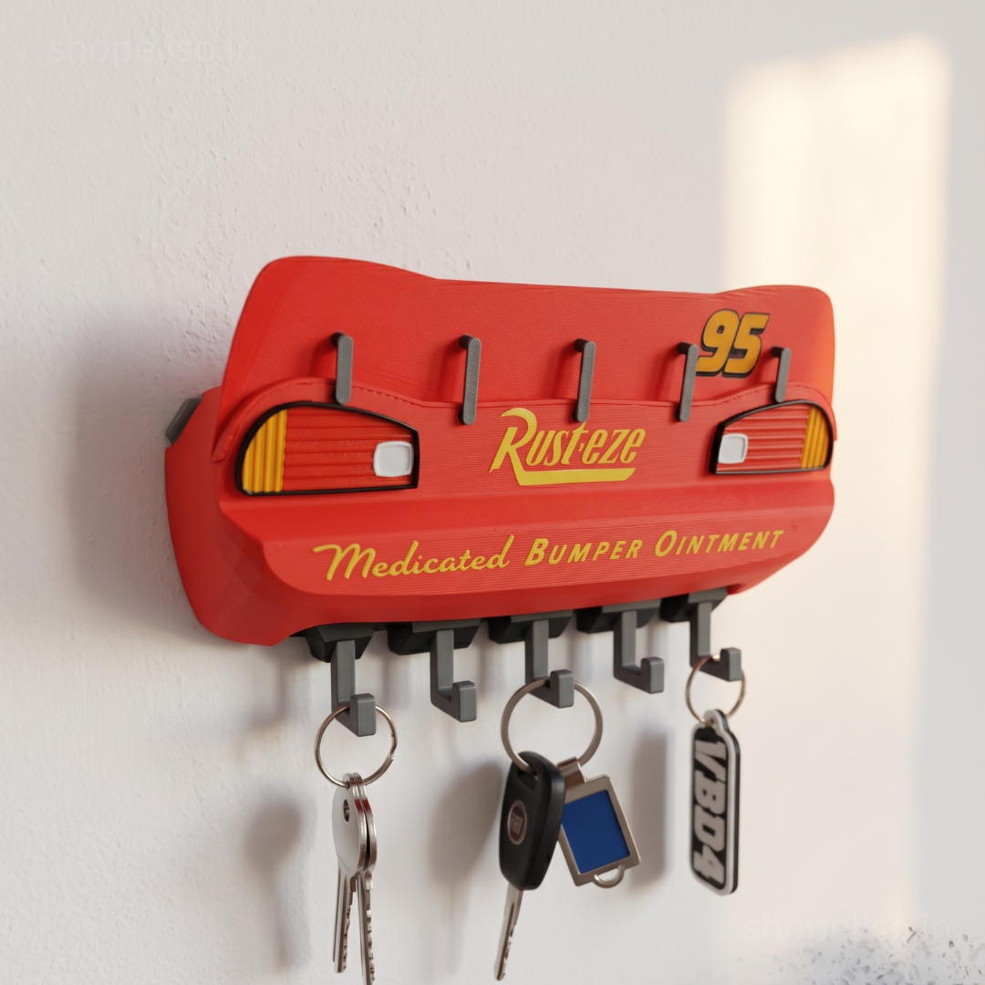 Eliso Red Racer Key Hanger