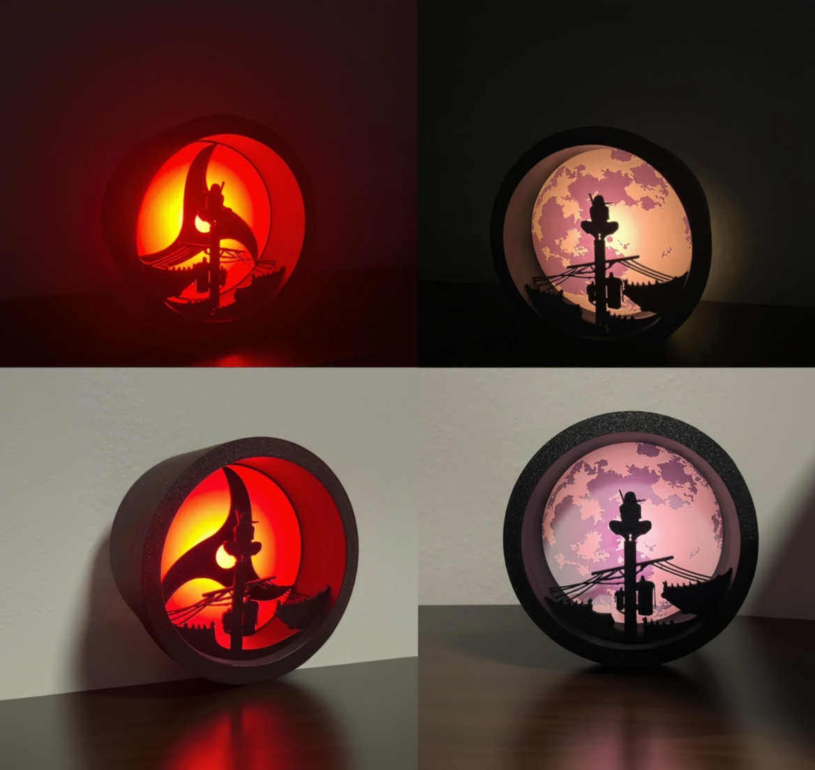 Itachi Led Lamp With 2 Back Panels