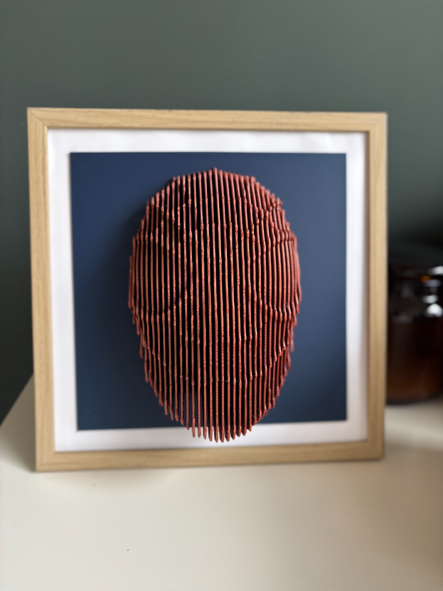 Eliso Web Slinger Layered Sculpture Wall Art