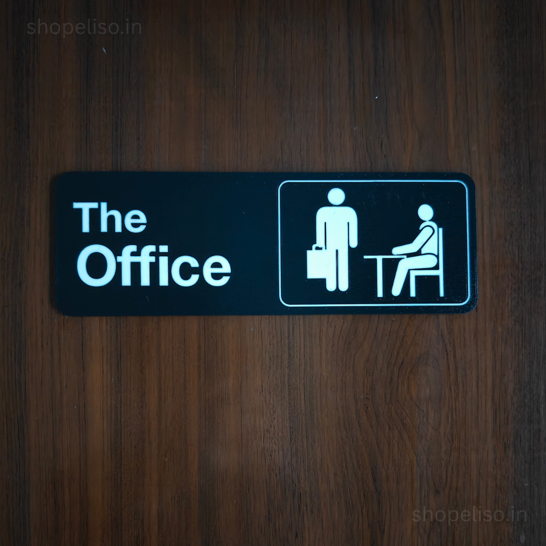Eliso The Office Tv Show Door Sign