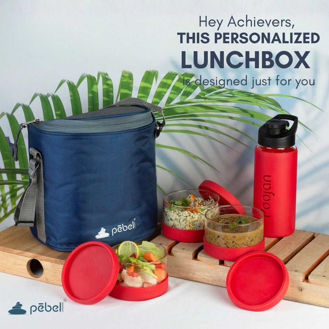 Office Lunch Box  Bottle Combo Set