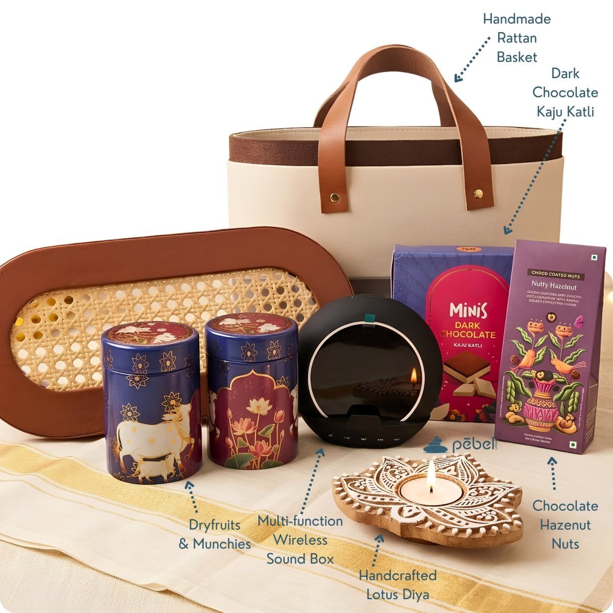 Luxury Tech Diwali Gift Basket For Ceos