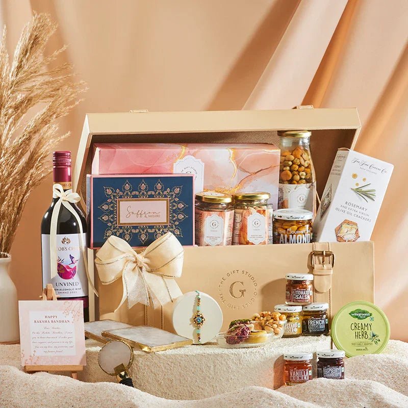 Luxe Gourmet Rakhi Hamper For Brother