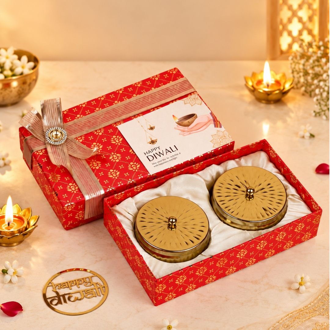 Premium Diwali Dry Fruit Gift Box With Italian Herbs Cashews  Almonds
