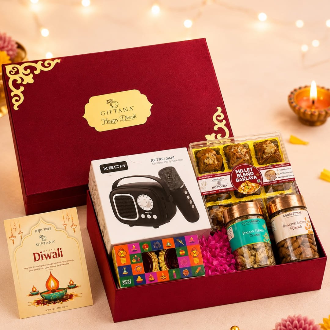 Premium Tech  Treats  Diwali Gift Box For Gifting